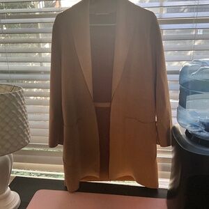 ZARA faux suede jacket